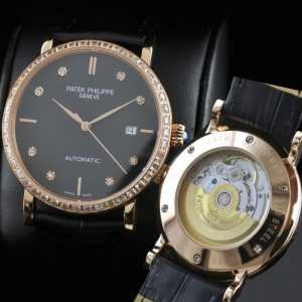 高級腕時計 自動巻き スイスムーブメント  PATEK PHILIPPE パテックフィリップ  メンズ腕時計
