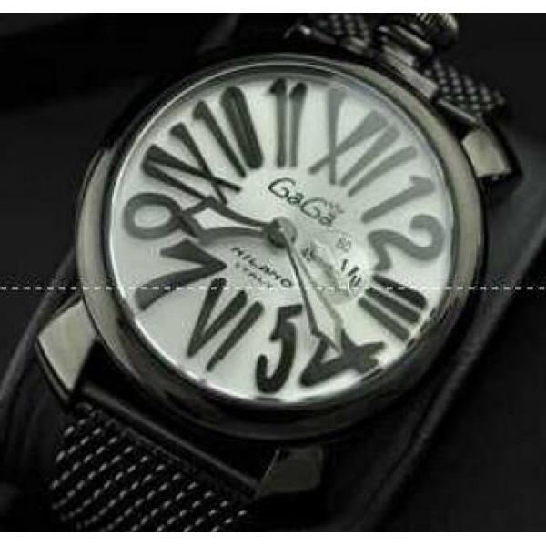 防水機能性があるガガミラノ コピー　ブラック カジュアルなマルチカラー腕時計.  