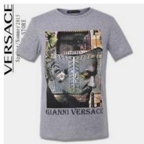 ブランドコピー商品　2021春夏 VERSACE ヴェルサーチ 半袖 Tシャツ 多色