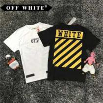 年度目引きアイテム オフホワイト OFF-WHITE 2019 見事 半袖Tシャツ ...