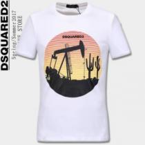 半袖Tシャツ 2色可選 2021春夏 大人の個性を。DSQUARED2 ディースクエ...